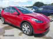 2023 Tesla Model Y Long Range with VIN 7SAYGDEE5PA177066, listed as a IAAI auction lot 43011026 with 21,962 mi miles and . Bid and sale history available at DreamBid. Image 1.