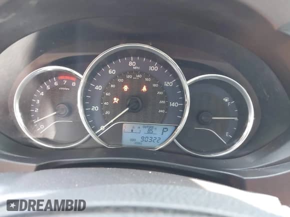 2016 Toyota Corolla L with VIN 2T1BURHE9GC698416, listed as a IAAI auction lot 42999512 with 90,322 mi miles and . Bid and sale history available at DreamBid. Image 7.