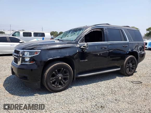 2015 Chevrolet Tahoe LT z VIN 1GNSCBKC1FR734189, wystawiony jako Copart lot #64049525 z przebiegiem 148 346 mil mil oraz Szkoda całkowita • Salvage title. Historia ofert i sprzedaży dostępna na DreamBid. Obrazek 1.