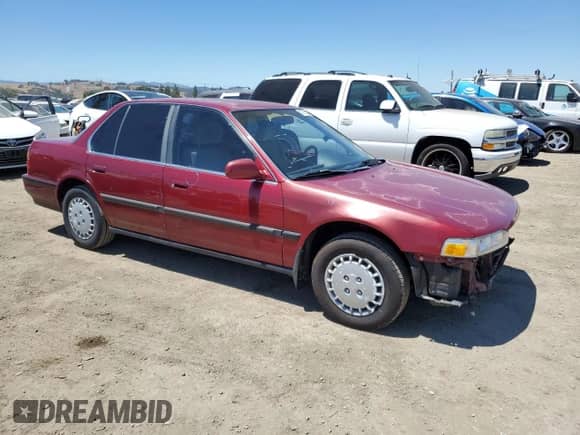 1991 Honda Accord LX z VIN JHMCB7655MC039849, wystawiony jako Copart lot #67311035 z przebiegiem 123 401 mil mil oraz Szkoda całkowita • Salvage title. Historia ofert i sprzedaży dostępna na DreamBid. Obrazek 4.