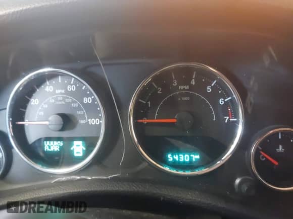 2015 Jeep Wrangler Sport with VIN 1C4AJWAG7FL645882, listed as a IAAI auction lot 42800772 with 54,307 mi miles and . Bid and sale history available at DreamBid. Image 7.