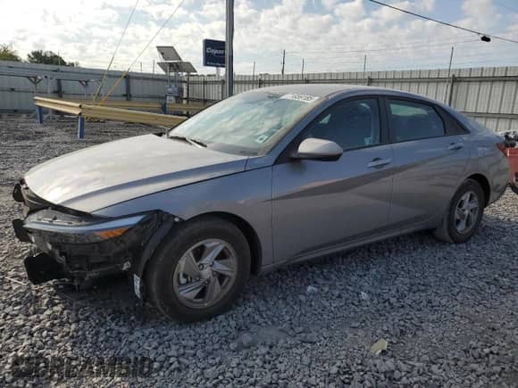 2025 Hyundai Elantra SE with VIN KMHLL4DG7SU939558, listed as a Copart auction lot 71859185 with 1,972 mi miles and Salvage title. Bid and sale history available at DreamBid. Image 1.