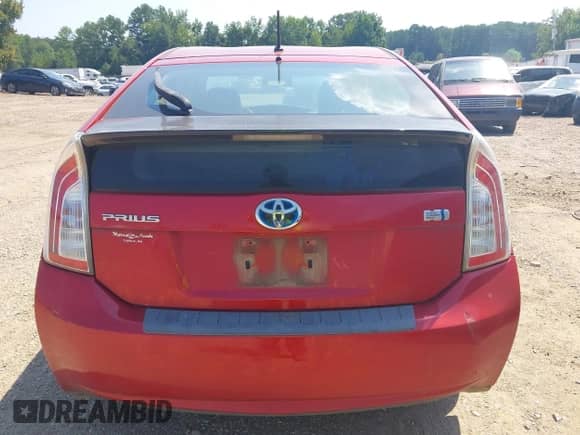 2013 Toyota Prius One with VIN JTDKN3DU8D0339703, listed as a IAAI auction lot 42993106 with 26,604 mi miles and . Bid and sale history available at DreamBid. Image 16.