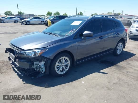 2017 Subaru Impreza Premium с VIN 4S3GTAD64H3744799, выставлен на аукционе IAAI как лот 42934658 с пробегом 60 250 миль миль и . История ставок и продаж доступна на DreamBid. Изображение 2.