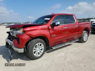 2023 Chevrolet Silverado 1500 LTZ с VIN 3GCPAEED1PG357987, выставлен на аукционе Copart как лот 44011965 с пробегом 31 832 миль миль и Списание • Salvage title. История ставок и продаж доступна на DreamBid. Изображение 1.