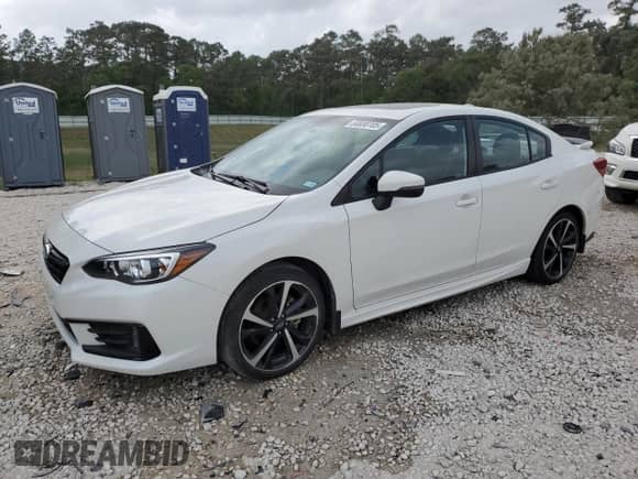 2021 Subaru Impreza Special Sports z VIN 4S3GKAM69M3603109, wystawiony jako Copart lot #50830705 z przebiegiem 23 198 mil mil oraz Szkoda całkowita • Salvage title. Historia ofert i sprzedaży dostępna na DreamBid. Obrazek 1.