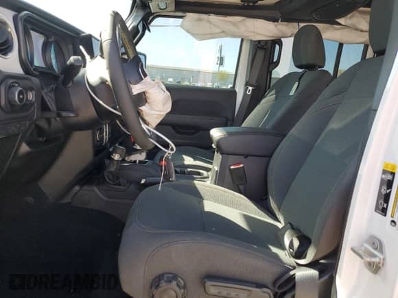 2024 Jeep Wrangler Sahara с VIN 1C4PJXEN7RW297948, выставлен на аукционе Copart как лот 54656795 с пробегом 12 292 миль миль и Списание • Salvage title. История ставок и продаж доступна на DreamBid. Изображение 7.