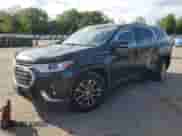 2018 Chevrolet Traverse LT Cloth z VIN 1GNEVGKW7JJ272579, wystawiony jako Copart lot #68819855 z przebiegiem 80 008 mil mil oraz Szkoda całkowita • Salvage title. Historia ofert i sprzedaży dostępna na DreamBid. Obrazek 1.