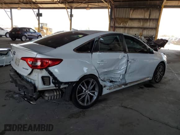 2017 Hyundai Sonata Sport с VIN 5NPE34AB8HH573893, выставлен на аукционе Copart как лот 60106785 с пробегом 54 562 миль миль и Списание • Salvage title. История ставок и продаж доступна на DreamBid. Изображение 3.