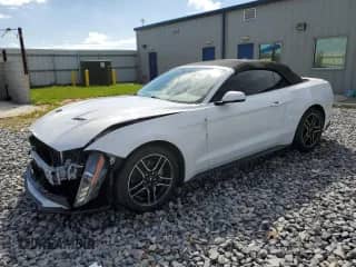 2018 Ford Mustang EcoBoost Premium with VIN 1FATP8UHXJ5139098, listed as a Copart auction lot 83982705 with 97,659 mi miles and Salvage title. Bid and sale history available at DreamBid. Image 1.
