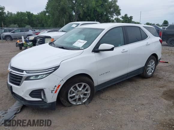 2022 Chevrolet Equinox LT with VIN 3GNAXUEV1NL259318, listed as a IAAI auction lot 42666225 with 124,677 mi miles and . Bid and sale history available at DreamBid. Image 19.