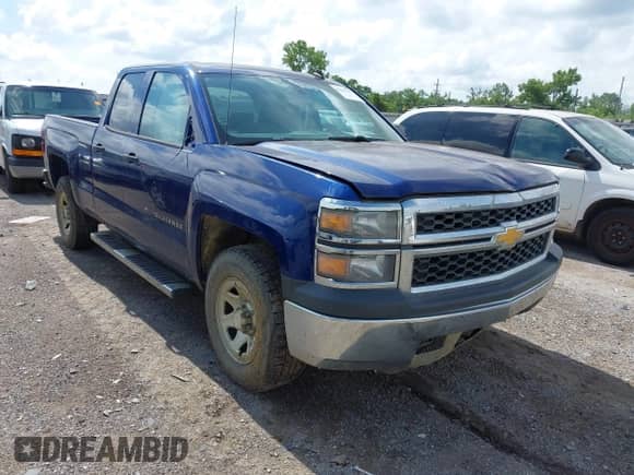 2014 Chevrolet Silverado 1500 Work Truck с VIN 1GCRCPEH6EZ181789, выставлен на аукционе IAAI как лот 42615387 с пробегом 103 696 миль миль и . История ставок и продаж доступна на DreamBid. Изображение 1.
