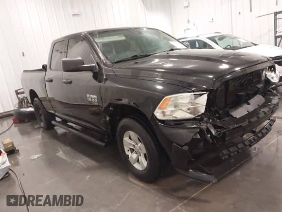 2019 Ram 1500 Express z VIN 1C6RR7FG4KS537902, wystawiony jako IAAI lot #42008200 z przebiegiem 85 438 mil mil oraz . Historia ofert i sprzedaży dostępna na DreamBid. Obrazek 1.