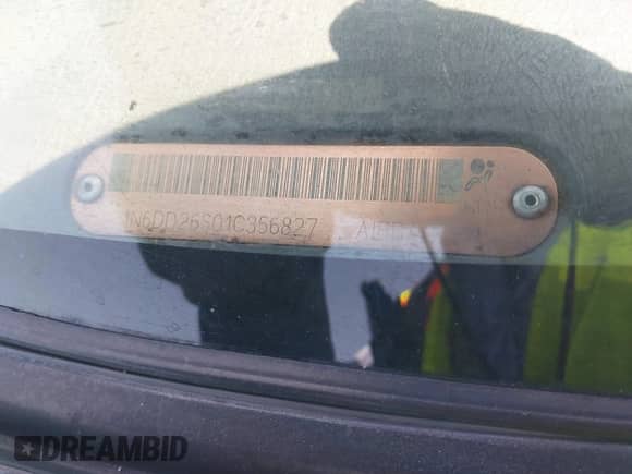 2001 Nissan Frontier XE с VIN 1N6DD26S01C356827, выставлен на аукционе IAAI как лот 42541292 с пробегом 323 778 миль миль и . История ставок и продаж доступна на DreamBid. Изображение 9.