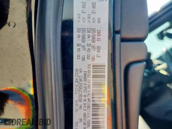 2018 Jeep Grand Cherokee Laredo E с VIN 1C4RJEAG9JC193164, выставлен на аукционе Copart как лот 80458665 с пробегом 209 090 миль миль и Чистый • Clean title. История ставок и продаж доступна на DreamBid. Изображение 13.