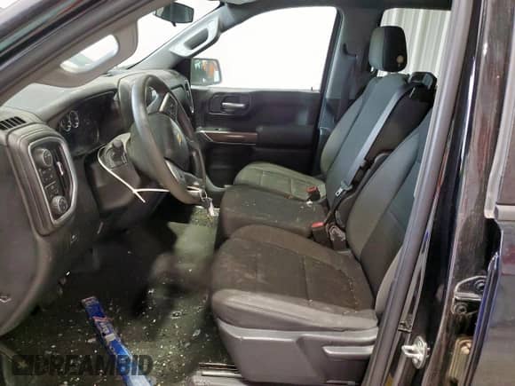 2020 Chevrolet Silverado 1500 LT with VIN 1GCRYDED8LZ154393, listed as a Copart auction lot 67607755 with Not provided miles and Salvage title. Bid and sale history available at DreamBid. Image 7.