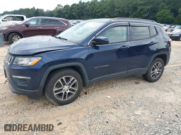 2018 Jeep Compass Latitude с VIN 3C4NJCBB7JT248303, выставлен на аукционе Copart как лот 70492495 с пробегом 108 394 миль миль и Списание • Salvage title. История ставок и продаж доступна на DreamBid. Изображение 1.
