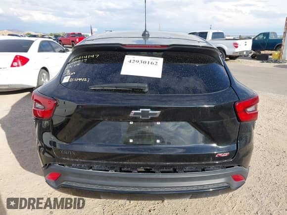 2024 Chevrolet Trax 1RS с VIN KL77LGE2XRC097421, выставлен на аукционе IAAI как лот 42930162 с пробегом 30 541 миль миль и . История ставок и продаж доступна на DreamBid. Изображение 16.