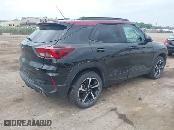 2023 Chevrolet TrailBlazer RS z VIN KL79MUSL9PB019779, wystawiony jako IAAI lot #42417497 z przebiegiem 34 022 mil mil oraz . Historia ofert i sprzedaży dostępna na DreamBid. Obrazek 4.
