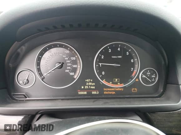 2011 BMW 5 Series 535i xDrive with VIN WBAFU7C52BC875349, listed as a Copart auction lot 85310815 with 169,846 mi miles and Salvage title. Bid and sale history available at DreamBid. Image 9.