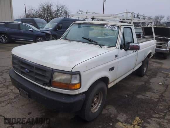 1992 Ford F-150 with VIN 2FTDF15Y6NCA51054, listed as a Copart auction lot 87954625 with Not provided miles and Clean title. Bid and sale history available at DreamBid. Image 1.