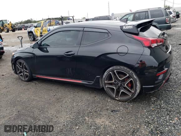 2022 Hyundai Veloster с VIN KMHT36AH5NU011924, выставлен на аукционе Copart как лот 75760513 с пробегом 34 888 миль миль и Списание • Salvage title. История ставок и продаж доступна на DreamBid. Изображение 2.