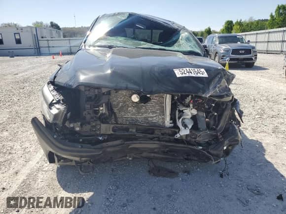 2025 Ram 1500 Warlock with VIN 1C6SRFGP1SN607610, listed as a Copart auction lot 52441645 with Not provided miles and Salvage title. Bid and sale history available at DreamBid. Image 5.