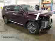 2025 Hyundai Palisade Calligraphy с VIN KM8R7DGE4SU817118, выставлен на аукционе Copart как лот 70004365 с пробегом 13 133 миль миль и Списание • Salvage title. История ставок и продаж доступна на DreamBid. Изображение 4.