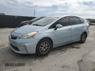 2012 Toyota Prius Two z VIN JTDZN3EU6C3127103, wystawiony jako Copart lot #69798485 z przebiegiem 167 344 mil mil oraz Czysty tytuł • Clean title. Historia ofert i sprzedaży dostępna na DreamBid. Obrazek 1.