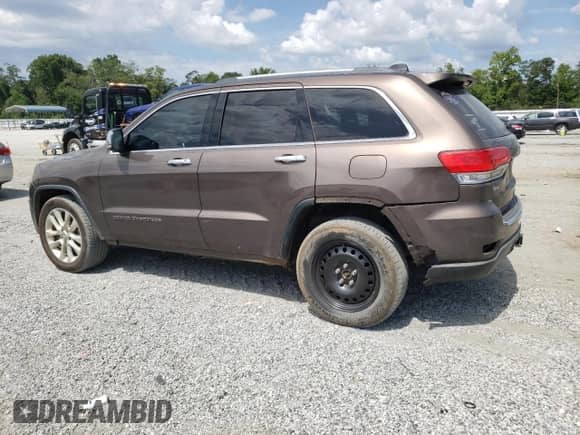 2017 Jeep Grand Cherokee Limited с VIN 1C4RJEBG8HC708650, выставлен на аукционе Copart как лот 66461235 с пробегом 156 124 миль миль и Списание • Salvage title. История ставок и продаж доступна на DreamBid. Изображение 2.