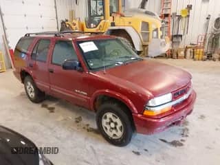 2003 Chevrolet Blazer LS with VIN 1GNDT13X03K175789, listed as a IAAI auction lot 42166503 with 302,661 mi miles and . Bid and sale history available at DreamBid. Image 1.