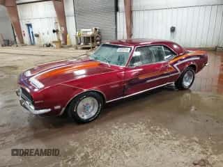 1968 Chevrolet Camaro с VIN 124378N315548, выставлен на аукционе Copart как лот 83652014 с пробегом 24 969 миль миль и Чистый • Clean title. История ставок и продаж доступна на DreamBid. Изображение 1.