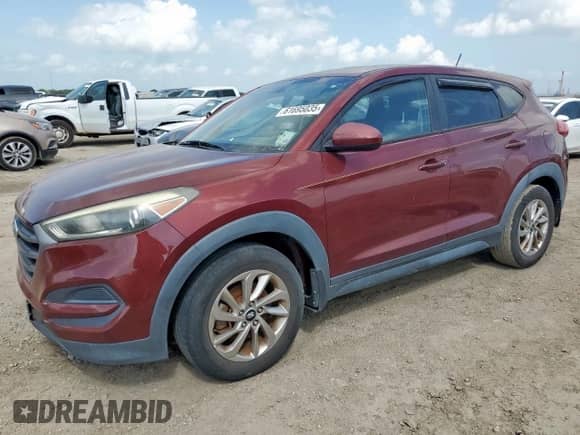 2016 Hyundai Tucson SE with VIN KM8J23A48GU103019, listed as a Copart auction lot 61695035 with 159,889 mi miles and Clean title. Bid and sale history available at DreamBid. Image 1.