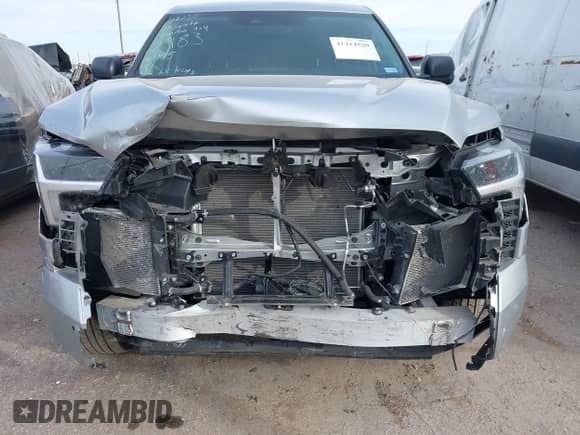 2024 Toyota Tundra SR5 with VIN 5TFLA5EC0RX022983, listed as a IAAI auction lot 41414520 with 20,576 mi miles and . Bid and sale history available at DreamBid. Image 6.