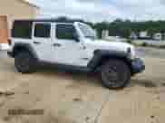 2024 Jeep Wrangler Willys with VIN 1C4PJXDN3RW156098, listed as a Copart auction lot 60233175 with 42,444 mi miles and Salvage title. Bid and sale history available at DreamBid. Image 4.