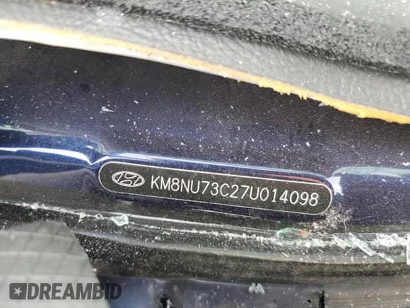 2007 Hyundai Veracruz GLS с VIN KM8NU73C27U014098, выставлен на аукционе Copart как лот 68501364 с пробегом Не указан миль и Списание • Salvage title. История ставок и продаж доступна на DreamBid. Изображение 12.