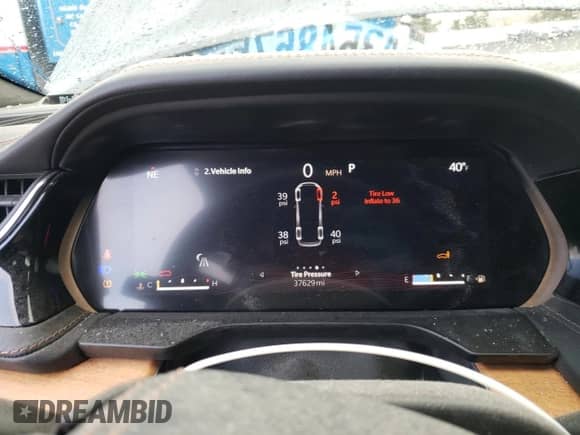 2022 Jeep Grand Cherokee Summit Reserve с VIN 1C4RJHEG8N8637493, выставлен на аукционе Copart как лот 57145825 с пробегом 37 629 миль миль и Списание • Salvage title. История ставок и продаж доступна на DreamBid. Изображение 9.