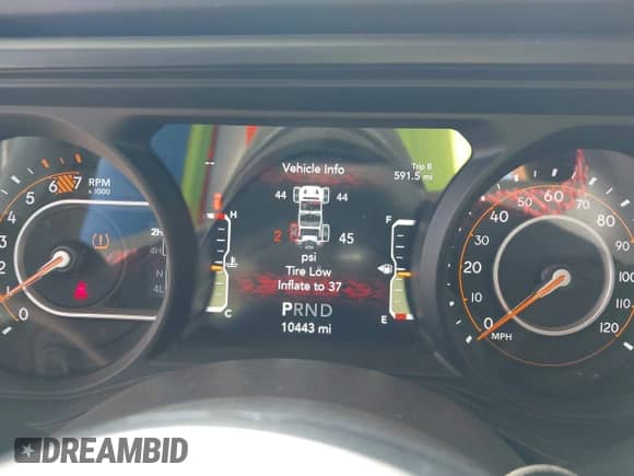 2025 Jeep Wrangler Rubicon с VIN 1C4PJXFN5SW529094, выставлен на аукционе IAAI как лот 42538084 с пробегом 10 443 миль миль и . История ставок и продаж доступна на DreamBid. Изображение 7.