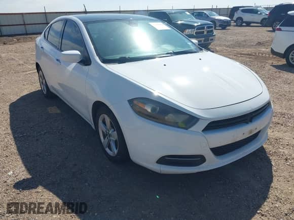 2015 Dodge Dart SXT with VIN 1C3CDFBB5FD336574, listed as a IAAI auction lot 43181558 with 174,929 mi miles and . Bid and sale history available at DreamBid. Image 1.