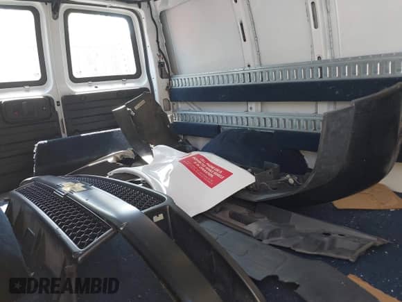2018 Chevrolet Express Cargo with VIN 1GCWGAFP6J1287713, listed as a IAAI auction lot 42946863 with 40,378 mi miles and . Bid and sale history available at DreamBid. Image 8.