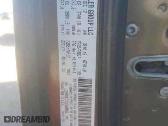 2013 Ram 1500 Tradesman with VIN 1C6RR6KG7DS566166, listed as a Copart auction lot 84677624 with 124,784 mi miles and Salvage title. Bid and sale history available at DreamBid. Image 12.