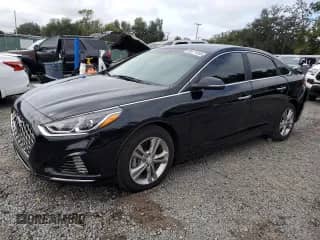 2018 Hyundai Sonata SEL Plus with VIN 5NPE34AF3JH720209, listed as a Copart auction lot 80271935 with 17,062 mi miles and Salvage title. Bid and sale history available at DreamBid. Image 1.