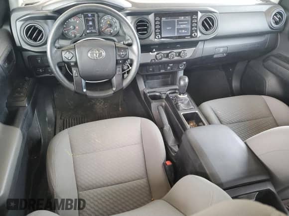 2022 Toyota Tacoma SR with VIN 3TYAX5GN0NT037122, listed as a Copart auction lot 85355205 with 73,416 mi miles and Salvage title. Bid and sale history available at DreamBid. Image 8.
