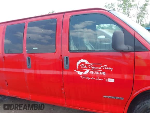 2001 Chevrolet Express z VIN 1GCHG39GX11163279, wystawiony jako IAAI lot #42424833 z przebiegiem 197 637 mil mil oraz . Historia ofert i sprzedaży dostępna na DreamBid. Obrazek 13.