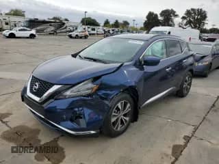 2020 Nissan Murano SV с VIN 5N1AZ2BS3LN100214, выставлен на аукционе Copart как лот 82204135 с пробегом 88 175 миль миль и Списание • Salvage title. История ставок и продаж доступна на DreamBid. Изображение 1.