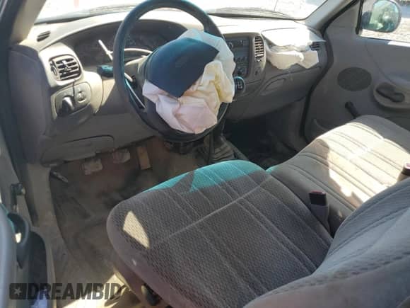 1998 Ford F-150 with VIN 1FTZF1726WNB94368, listed as a Copart auction lot 87035955 with 214,802 mi miles and Salvage title. Bid and sale history available at DreamBid. Image 8.