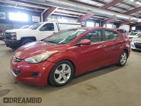 2011 Hyundai Elantra Limited z VIN KMHDH4AE5BU116264, wystawiony jako Copart lot #69184425 z przebiegiem 222 076 mil mil oraz Czysty tytuł • Clean title. Historia ofert i sprzedaży dostępna na DreamBid. Obrazek 1.