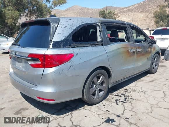 2021 Honda Odyssey EX с VIN 5FNRL6H52MB004785, выставлен на аукционе IAAI как лот 42670238 с пробегом 54 528 миль миль и . История ставок и продаж доступна на DreamBid. Изображение 4.