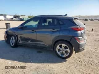 2022 Hyundai Kona SEL with VIN KM8K32AB6NU928211, listed as a Copart auction lot 85538975 with 107,207 mi miles and Clean title. Bid and sale history available at DreamBid. Image 2.