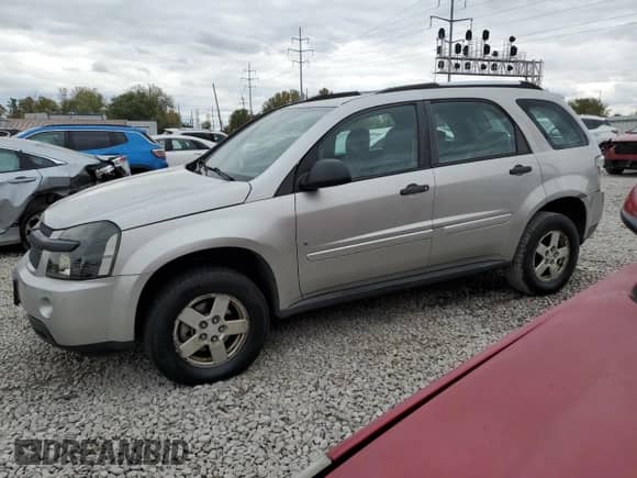 2008 Chevrolet Equinox LS с VIN 2CNDL13F386003195, выставлен на аукционе Copart как лот 74009124 с пробегом 109 173 миль миль и Списание • Salvage title. История ставок и продаж доступна на DreamBid. Изображение 1.